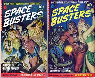 Read Space Busters. Issues 1 and 2. Earth fights invasion from outer space. Includes charge of the battle women, death rite of the dwarfs, remember makano and more. Golden Age Digital Comics - Golden Age Scifi Comics | PDF