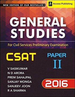 Full Download General Studies Paper-2 (2016) for Civil Services Preliminary Examination - V. Sasikumar | ePub