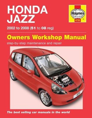 Read Online Honda Jazz (02 - 08) Haynes Repair Manual (Haynes Service and Repair Manuals) - Anonymous file in ePub