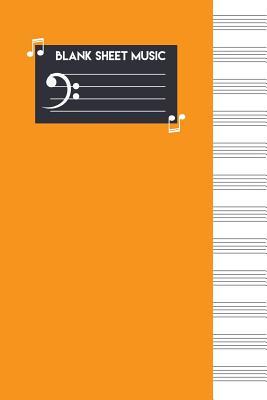 Read Online Blank Sheet Music: 12 Stave - 6x9 Blank Sheet Music Notebook - Music Manuscript Notebook - Blank Staff Paper - 104 Pages (Composition Books - Manuscript Paper) Vol.5: Blank Sheet Music Notebook -  | ePub