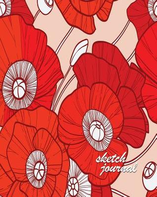 Full Download Side Sketch Journal: Red Poppies 8x10: Lightly Lined with Extra Wide Outer Margins. -  | PDF