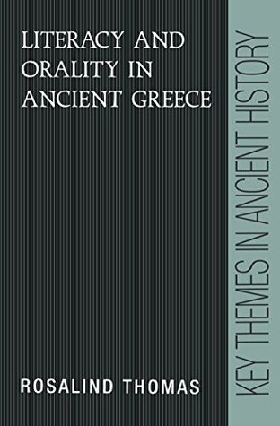 Full Download Literacy and Orality in Ancient Greece (Key Themes in Ancient History) - Rosalind Thomas file in PDF