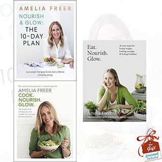 Read Amelia Freer Collection 3 Books Bundle With Gift Journal (Nourish & Glow: The 10-Day Plan, Cook. Nourish. Glow. [Hardcover], Eat. Nourish. Glow.: 10 easy steps for losing weight, looking younger & feeling healthier) - Amelia Freer file in PDF
