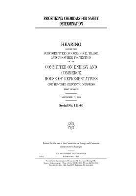 Read Prioritizing Chemicals for Safety Determination - U.S. Congress file in PDF
