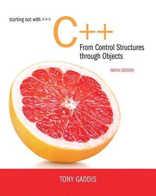 Download Starting Out with C   from Control Structures to Objects - Tony Gaddis | ePub