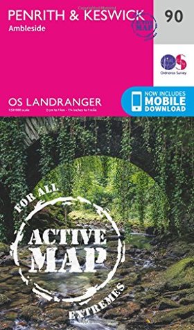 Read OS Landranger Active Map 90 Penrith & Keswick (OS Landranger Map) - Ordnance Survey | ePub