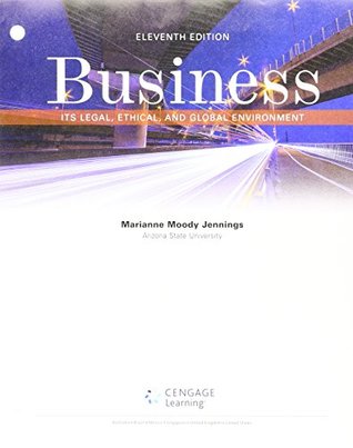 Read Bundle: Business: It’s Legal, Ethical, and Global Environment, Loose-Leaf Version, 11th   MindTap Business Law, 1 term (6 months) Printed Access Card - Marianne M. Jennings | PDF