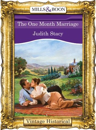 Read The One Month Marriage (Mills & Boon Historical) - Judith Stacy | ePub