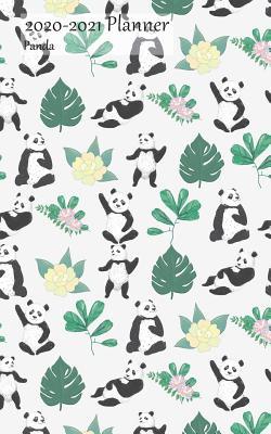 Full Download 2020-2021 Planner Panda: Academic Planner 2020-2021 5x8 Weekly Calendar Organizer, Panda and Leaves Pattern Cover, 20-21 School Year for Students, with Yearly and Montly Pages -  | ePub