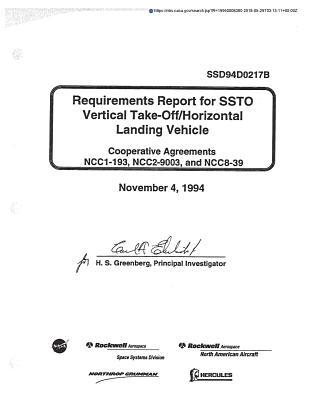 Full Download Requirements Report for Ssto Vertical Take-Off and Horizontal Landing Vehicle - National Aeronautics and Space Administration file in PDF