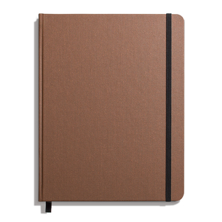 Download Shinola Large Hard Ruled Linen Journal - Hickory, Lined -  file in ePub