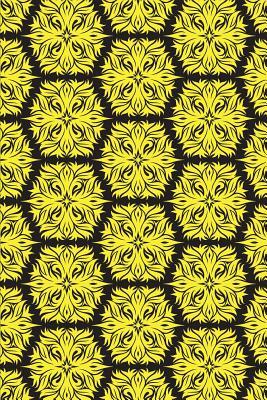 Read Online 2019 Monthly and Weekly Planner: Twenty Nineteen Dated Planner - Bright Yellow Sun Flower Pattern with Black Background -  | PDF