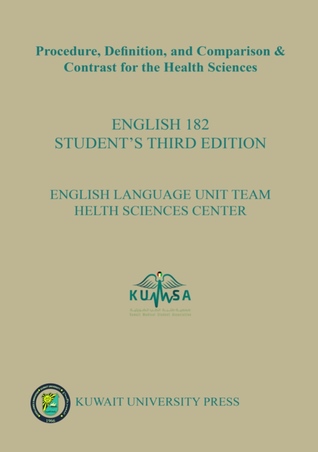 Download English 182 : procedure, definition, and comparison & contrast for the health sciences ( English #2 ) - Kuwait university press | ePub
