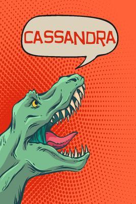 Download Cassandra: Personalized Dino Drawl and Write, Writing Practice Paper for Kids Notebook with Lined Sheets and Space to Doodle for K-5 Students 120 Pages 6x9 -  file in PDF