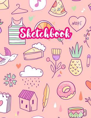 Full Download Sketchbook: Cute Drawing Note Pad and Sketch Book for Kids, Girls and Adult - Large 8.5 x 11 Matte Cover with White Interior (Perfect for Sketching, Coloring, Watercolor, Mixed Media, Doodling, Write and Draw Journal and Notebook) - Breanna Golden | PDF