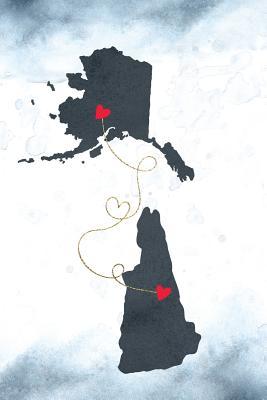 Read Online Alaska & New Hampshire: Long Distance Out of State Notebook - Blank Lines -  file in PDF