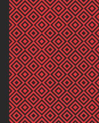 Read Online Sketchbook: Geometric Design (Red) 8x10 - BLANK JOURNAL WITH NO LINES - Journal notebook with unlined pages for drawing and writing on blank paper - Books To Write in file in PDF