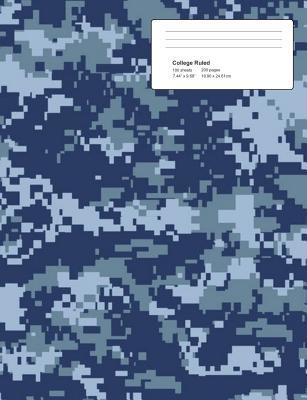 Read Composition Notebook: Blue Digital Camouflage College Ruled Notebook - I Love Camo file in ePub