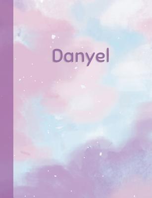 Read Online Danyel: Personalized Composition Notebook - College Ruled (Lined) Exercise Book for School Notes, Assignments, Homework, Essay Writing. Pink Blue Purple Cover Art - Cloud Marble with Name -  file in PDF